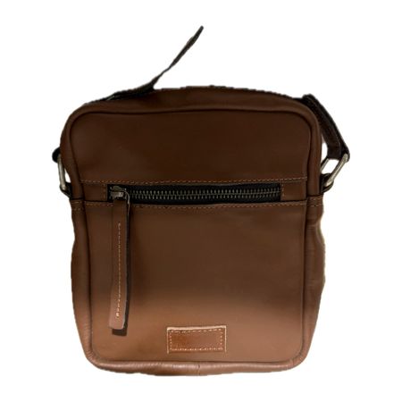 Sac bandoulière zippé en cuir, maroquinerie Nîmes
